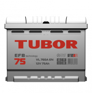 Tubor EFB 6СТ-75.0 VL (Start-Stop)*